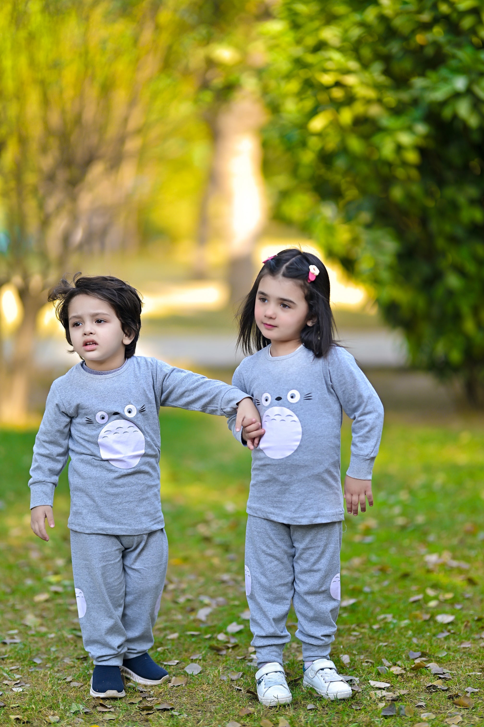 Grey Penguin Kids Wear