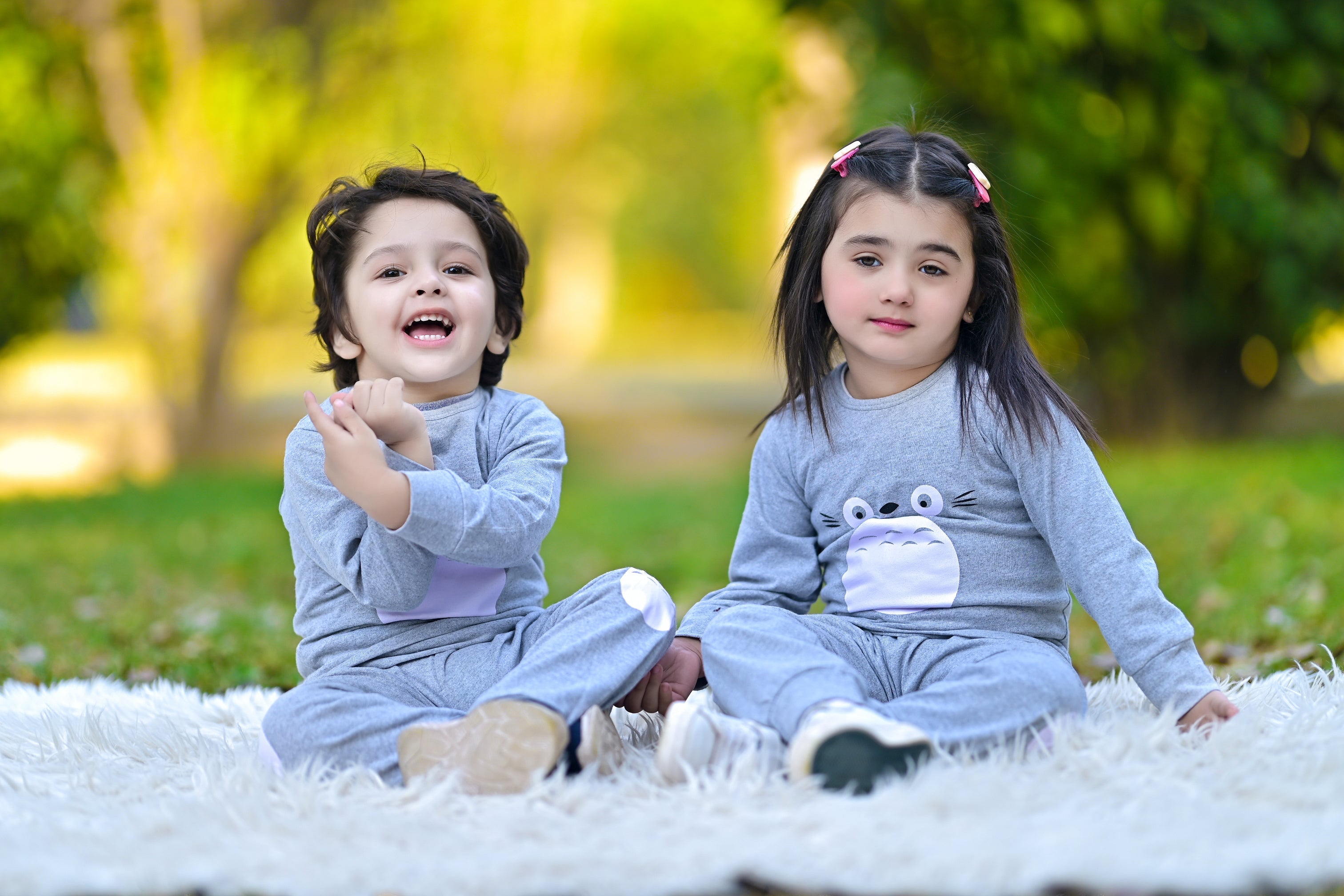 Grey Penguin Kids Wear