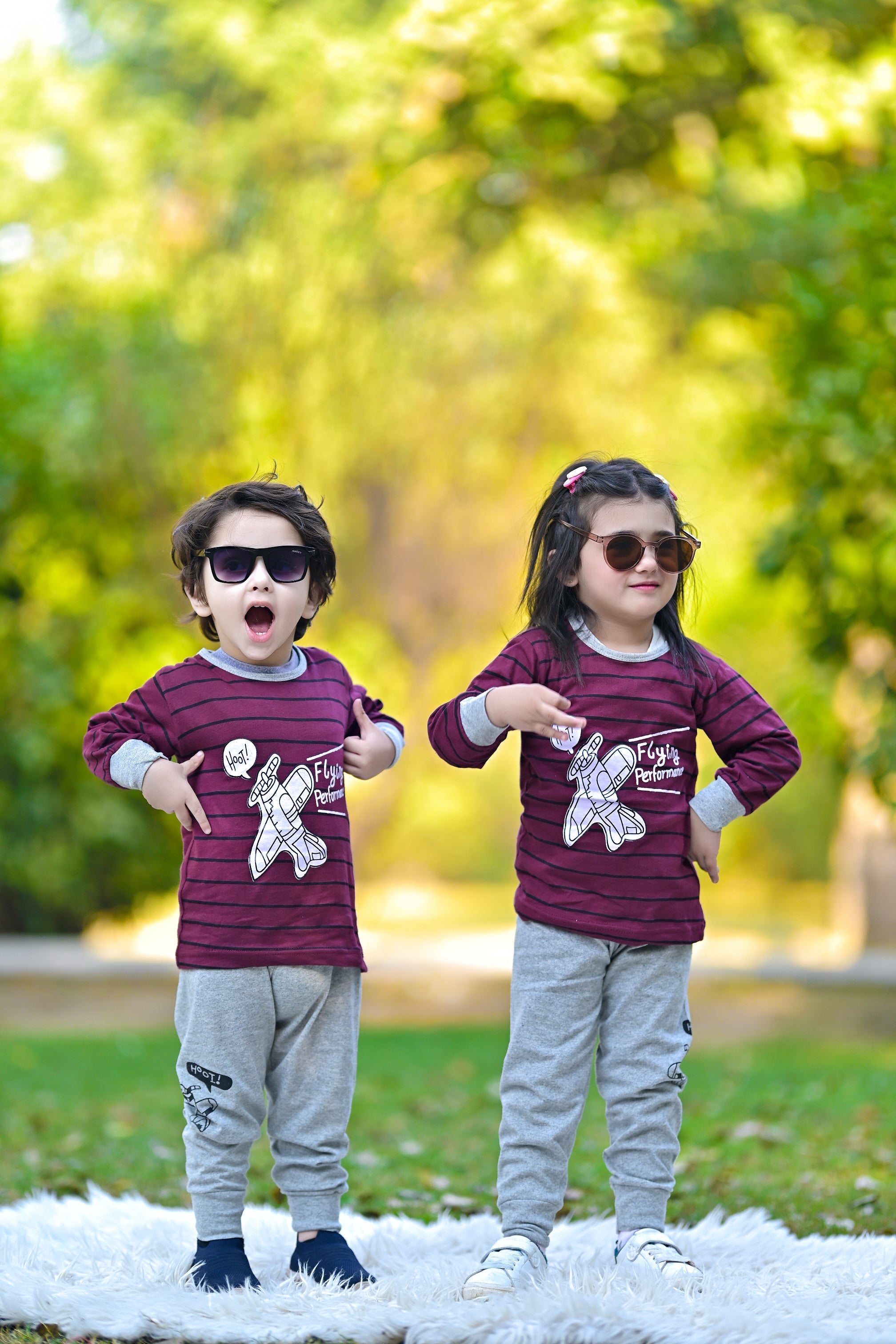 Maroon Flying Kids Wear