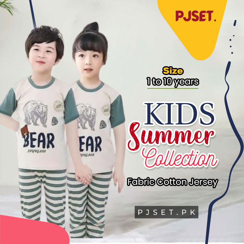 Bear Half Sleeve Kids Suit (Each)