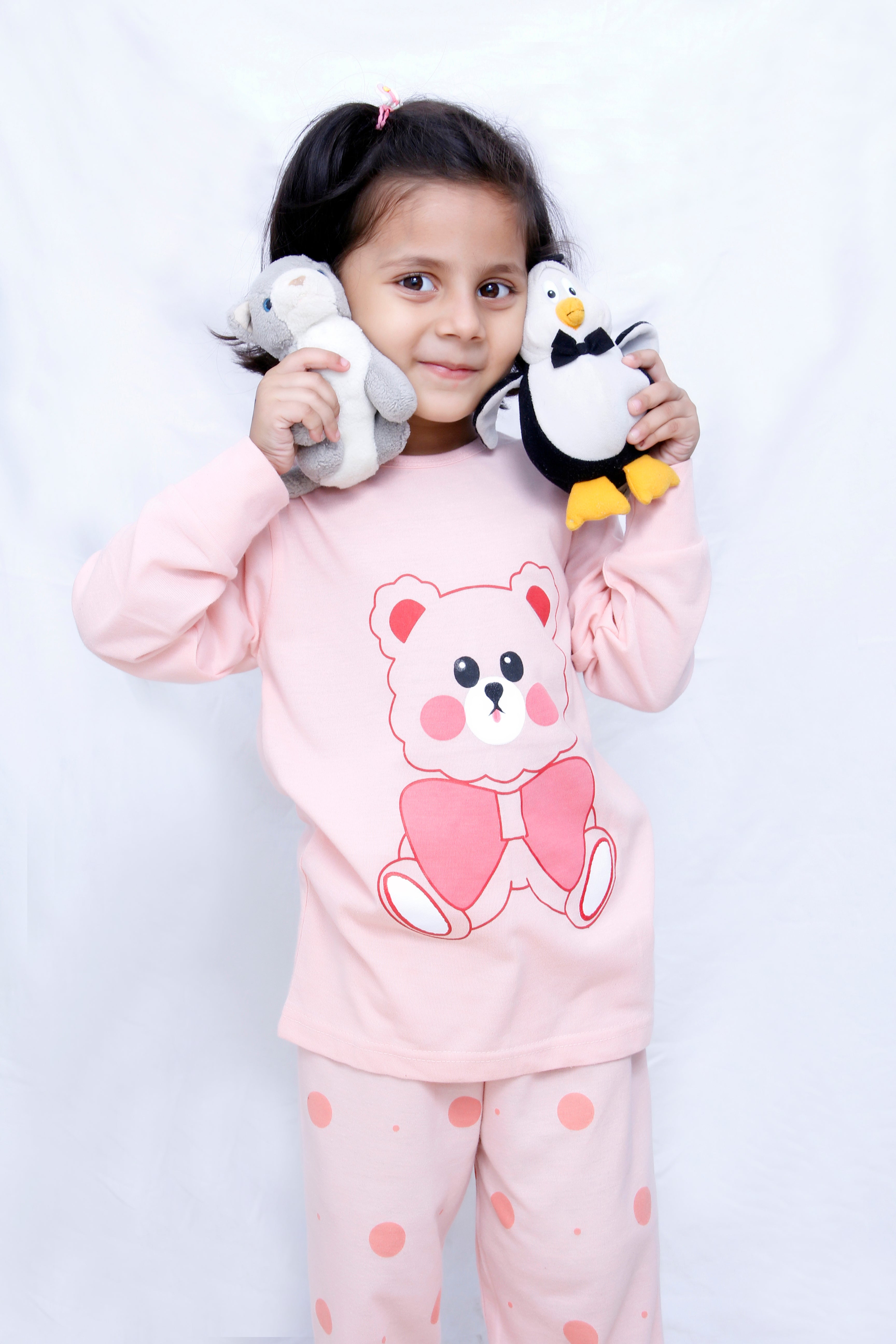 Baby Pink Panda Kids Wear