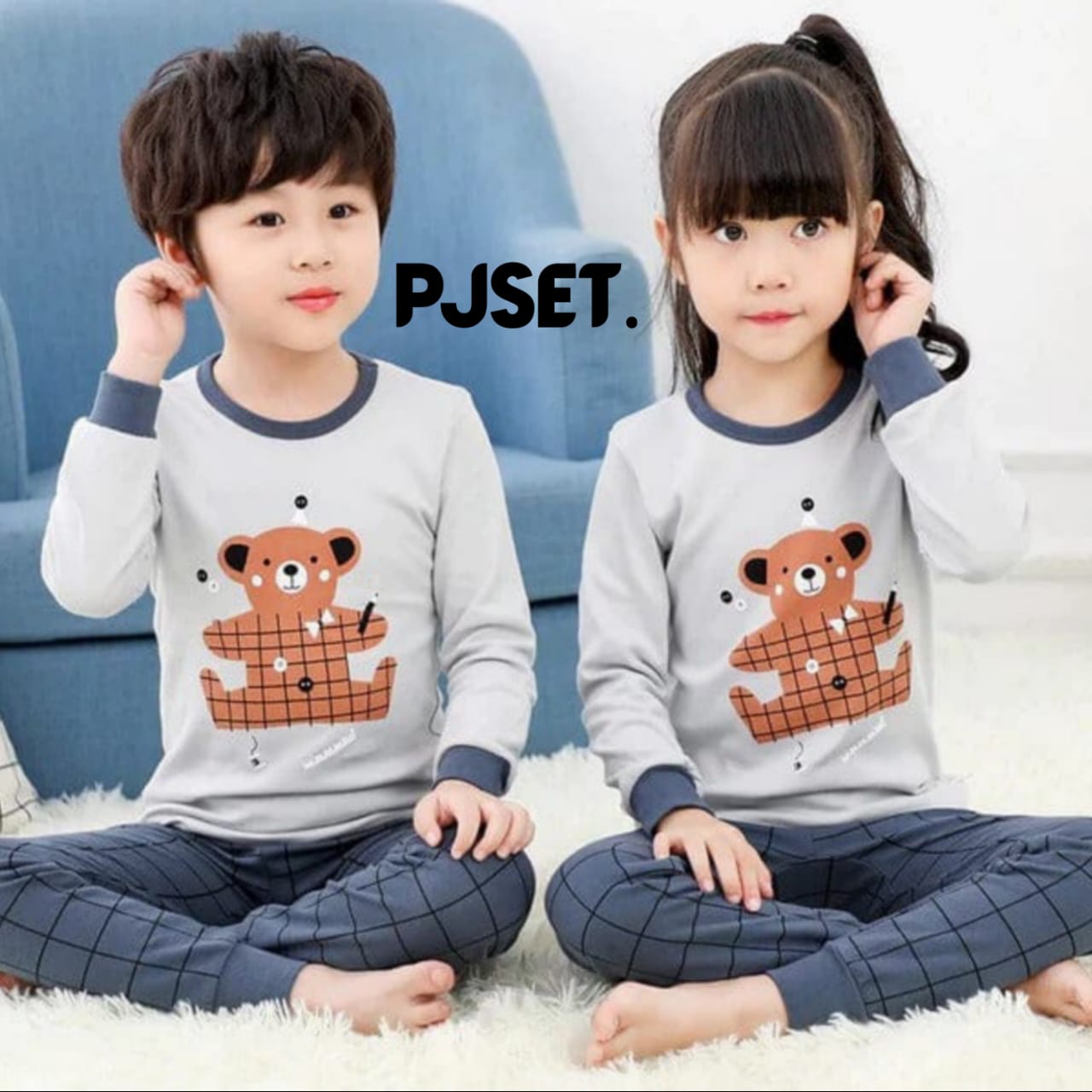 Sky Blue Bear Kids Wear