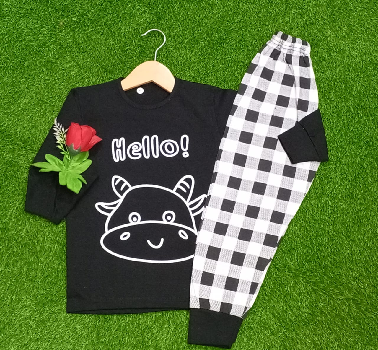 Hello Cow Kids Wear