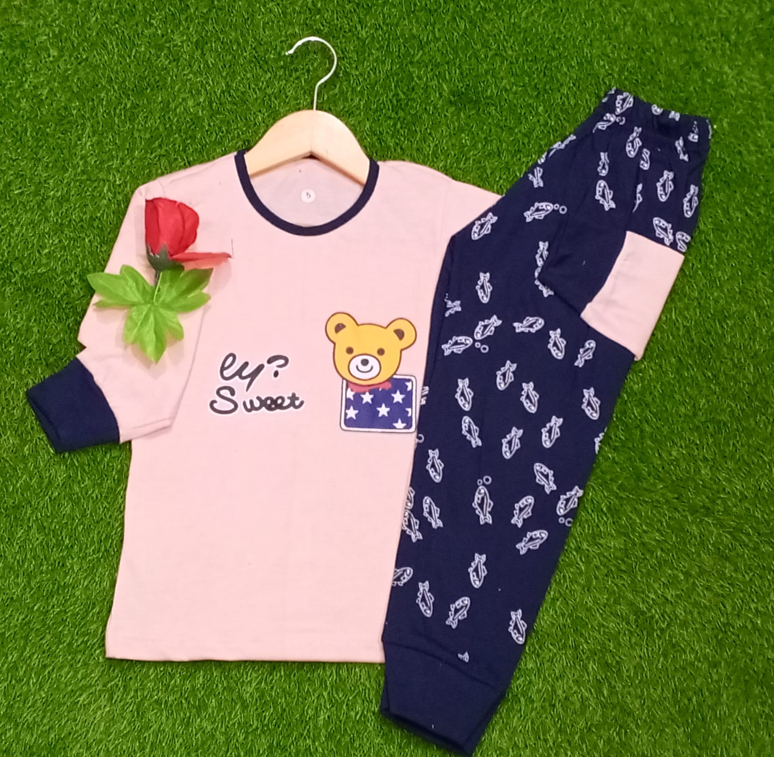 pink and Blue Kids Wear