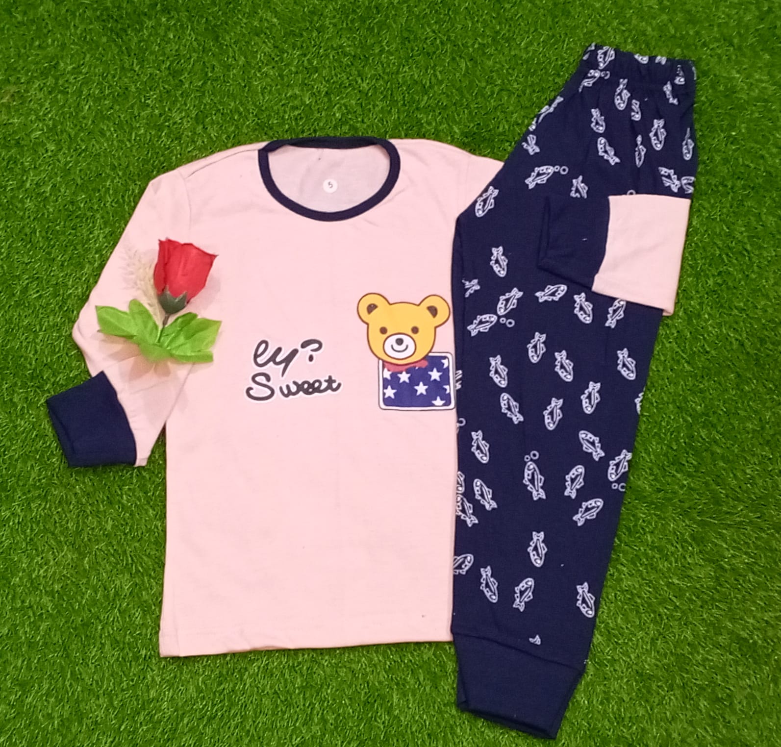 pink and Blue Kids Wear