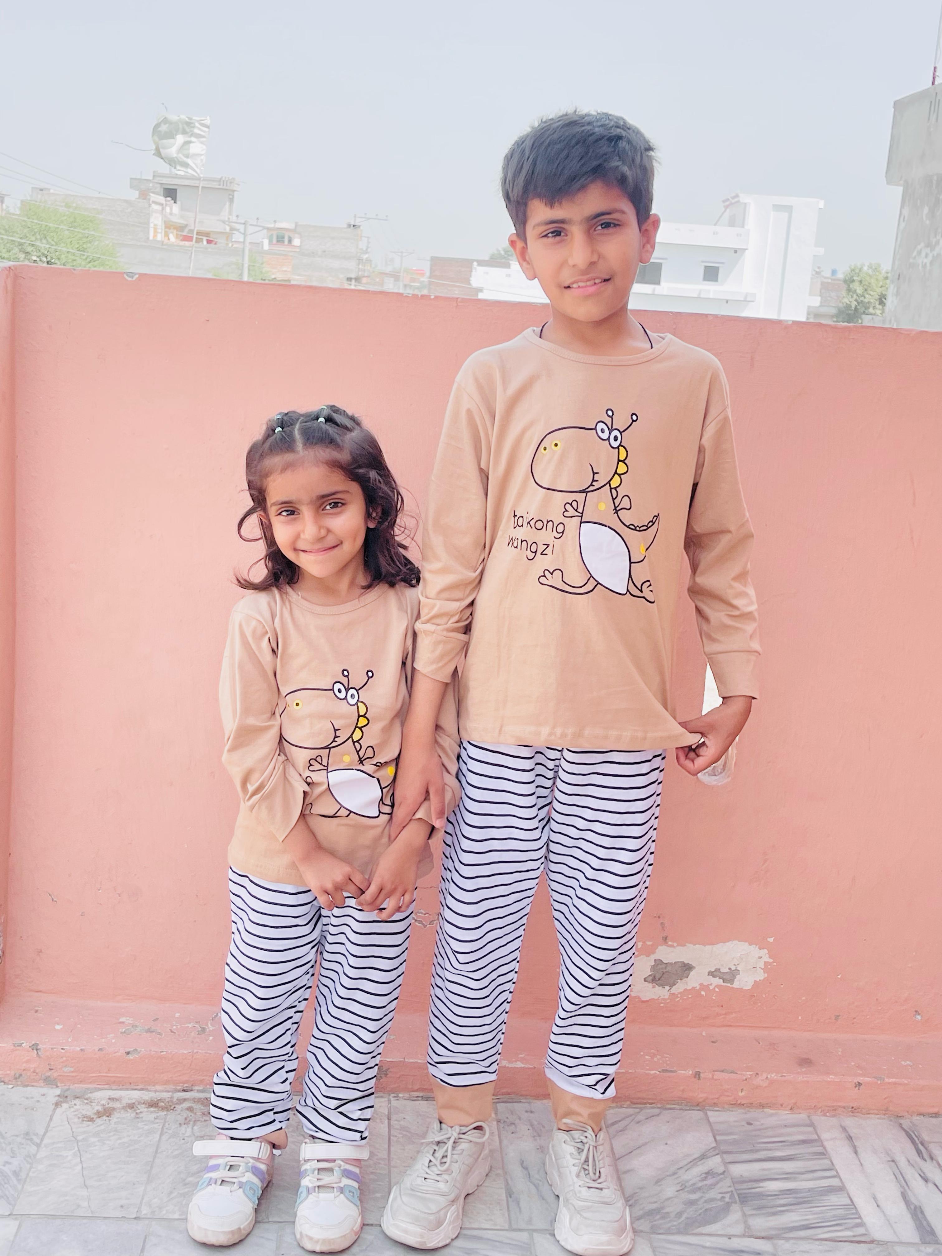 Brown Taikong Printed Kids Wear (Each)
