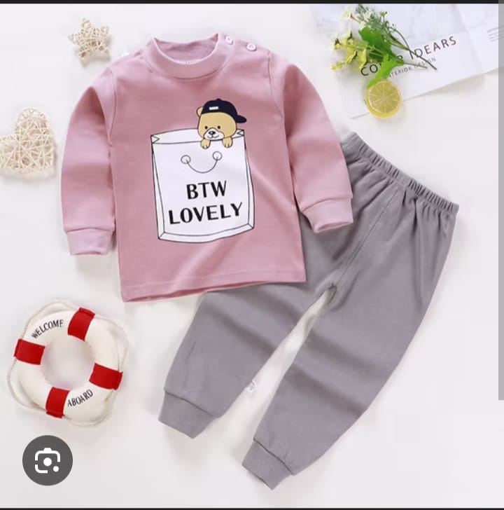 BTW Lovely  Printed Kids Winter Suit ( Each )