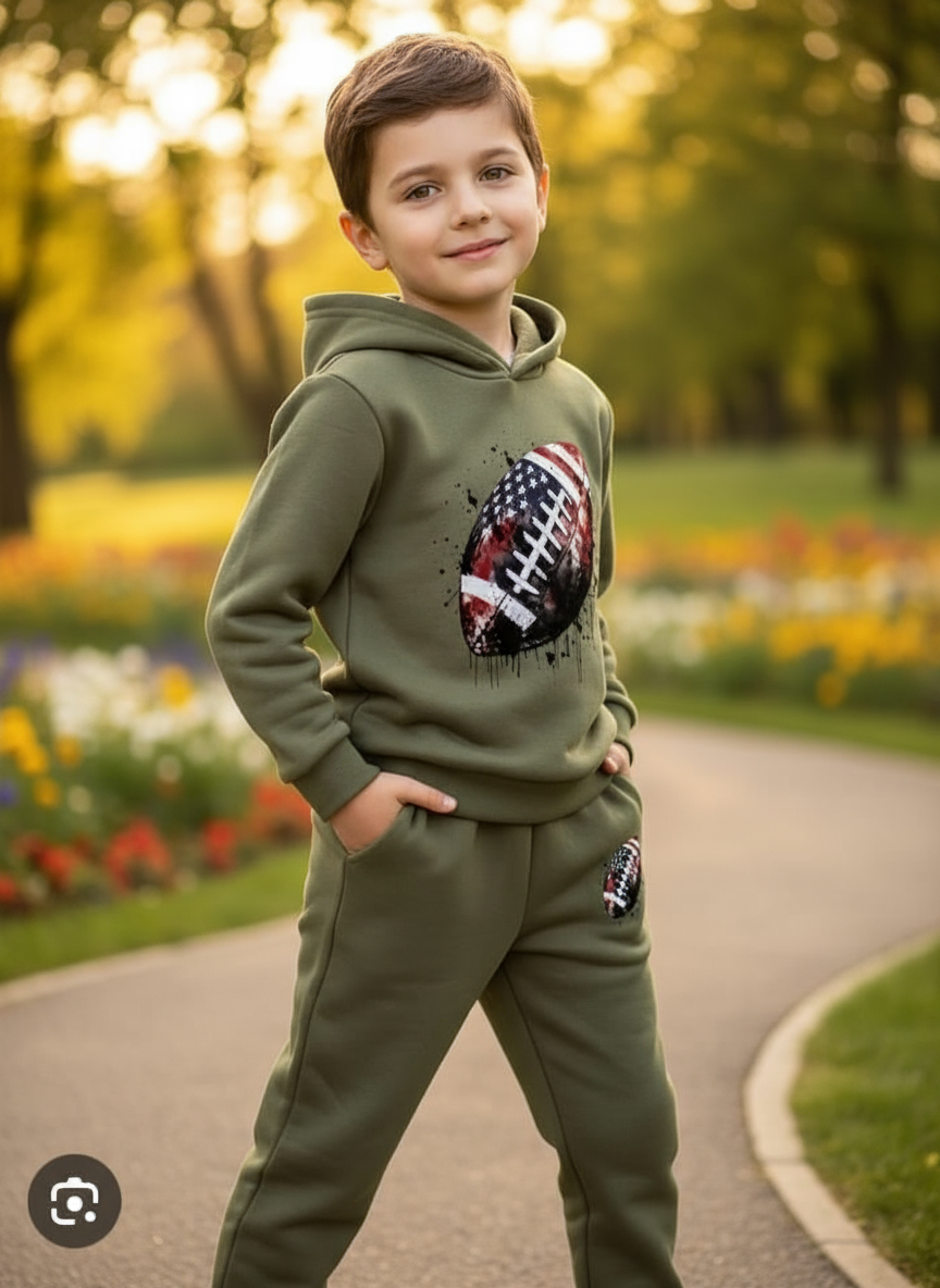 Rugby 🏉 Sport Printed Kids Winter Suit ( Each )