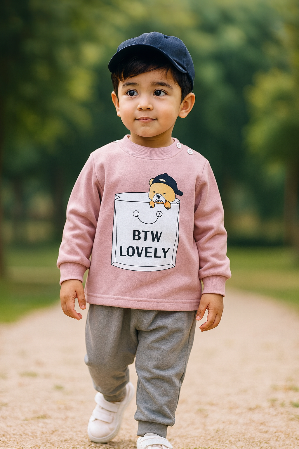 BTW Lovely  Printed Kids Winter Suit ( Each )