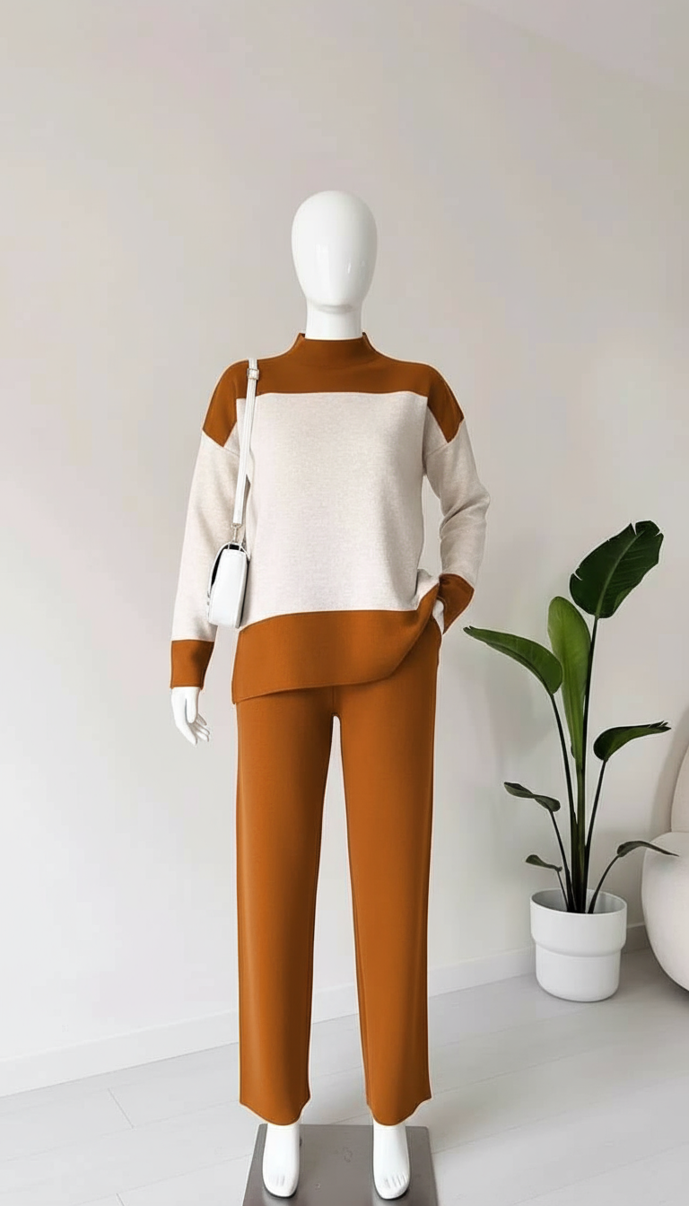 Winter Panel 2 PC Co-Ord Set For Women