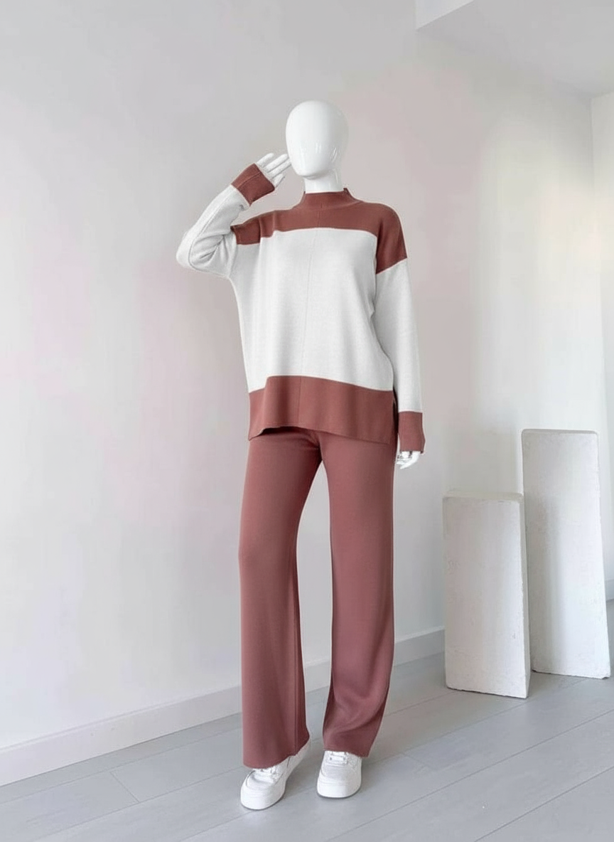 Winter Falsa Panel 2 PC Co-Ord Set For Women