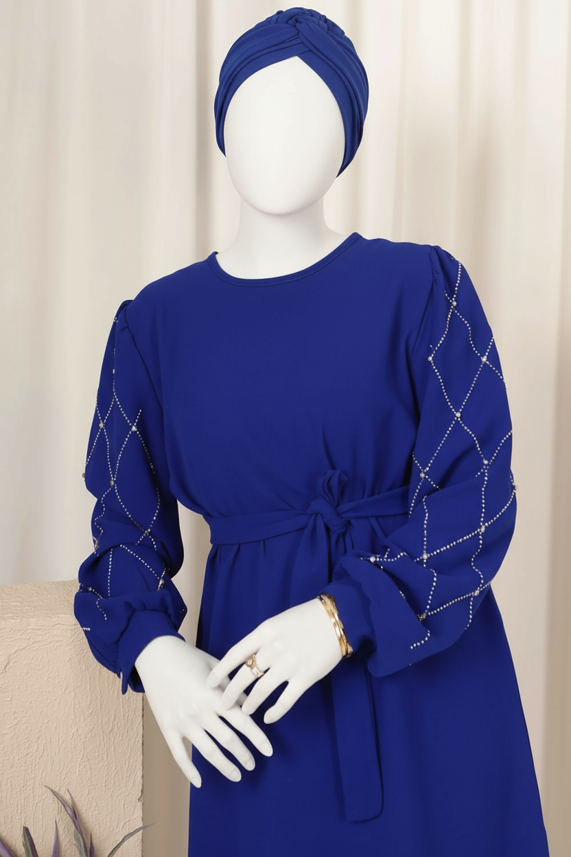 Winter Diamond Printed Long Sleeves 2 PCs Co-Ord Set