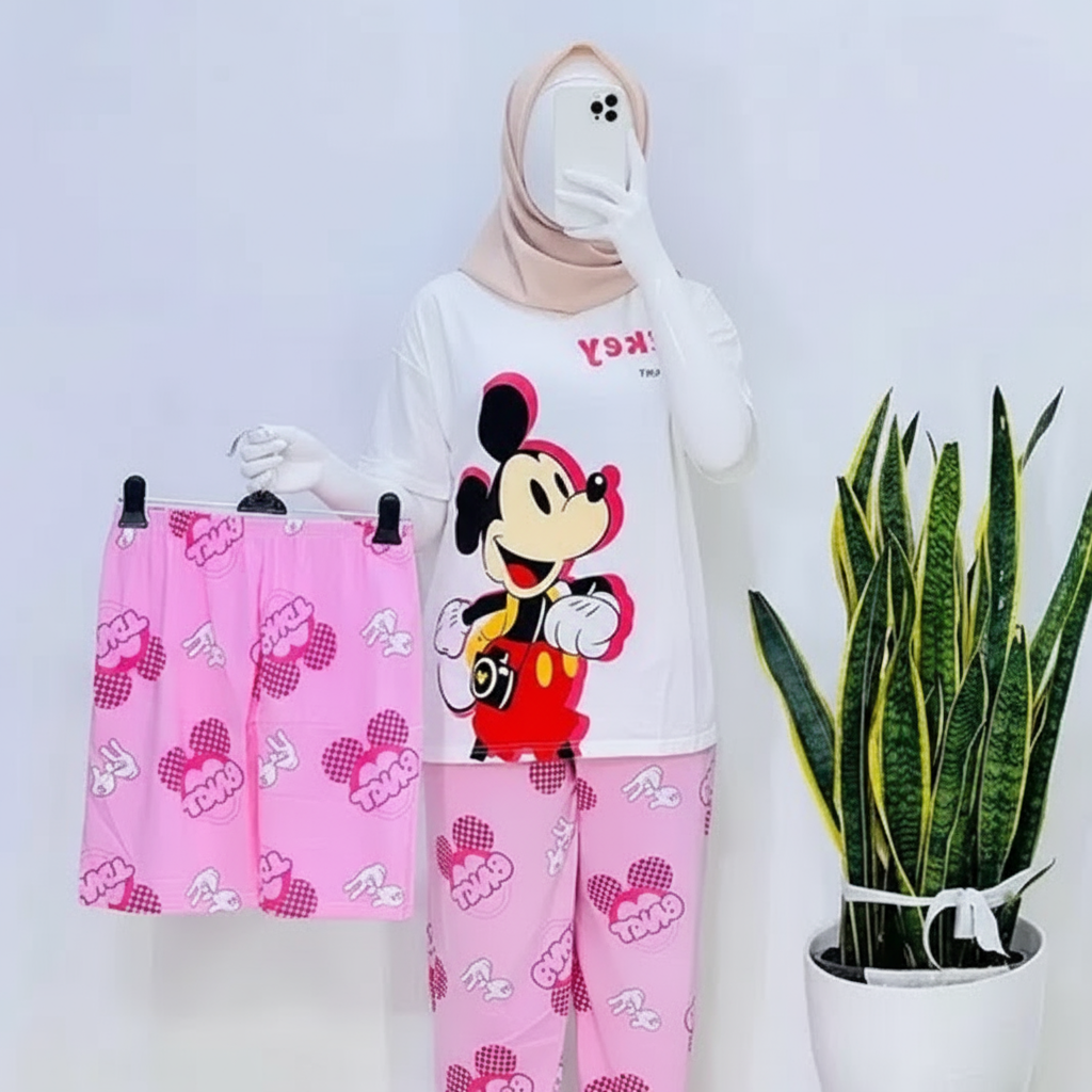 3 Piece Mickey Baby Nightwear