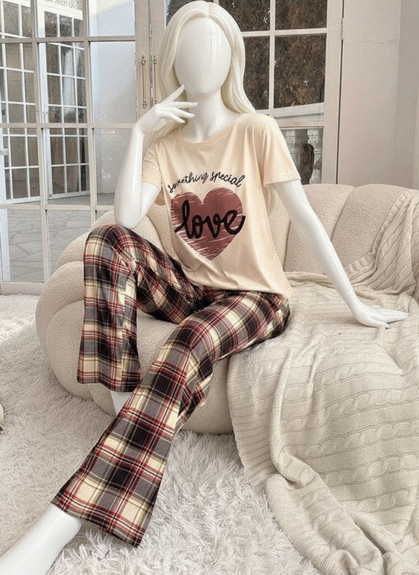 Something Special Printed Night Suit