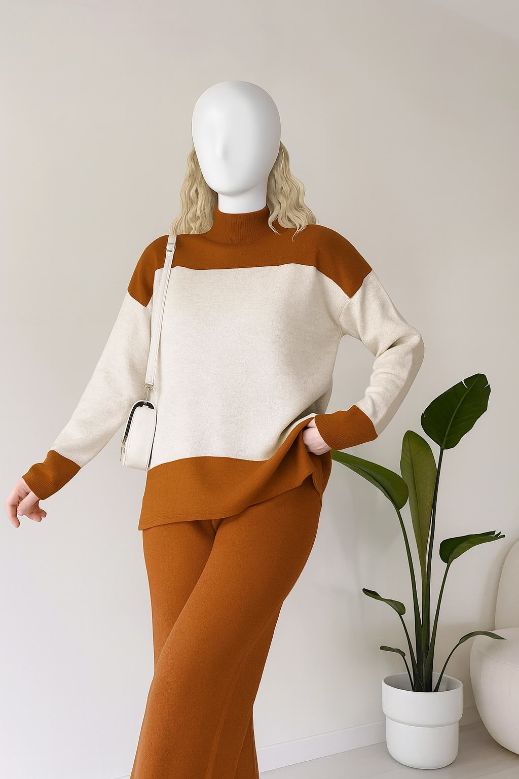 Winter Panel 2 PC Co-Ord Set For Women