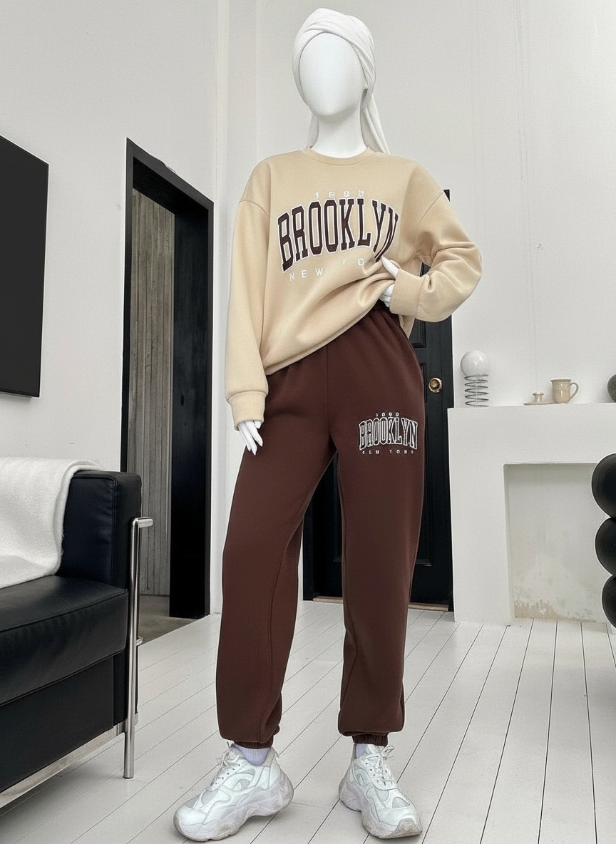 Winter Brooklyn Printed Co-Ord Set For Women