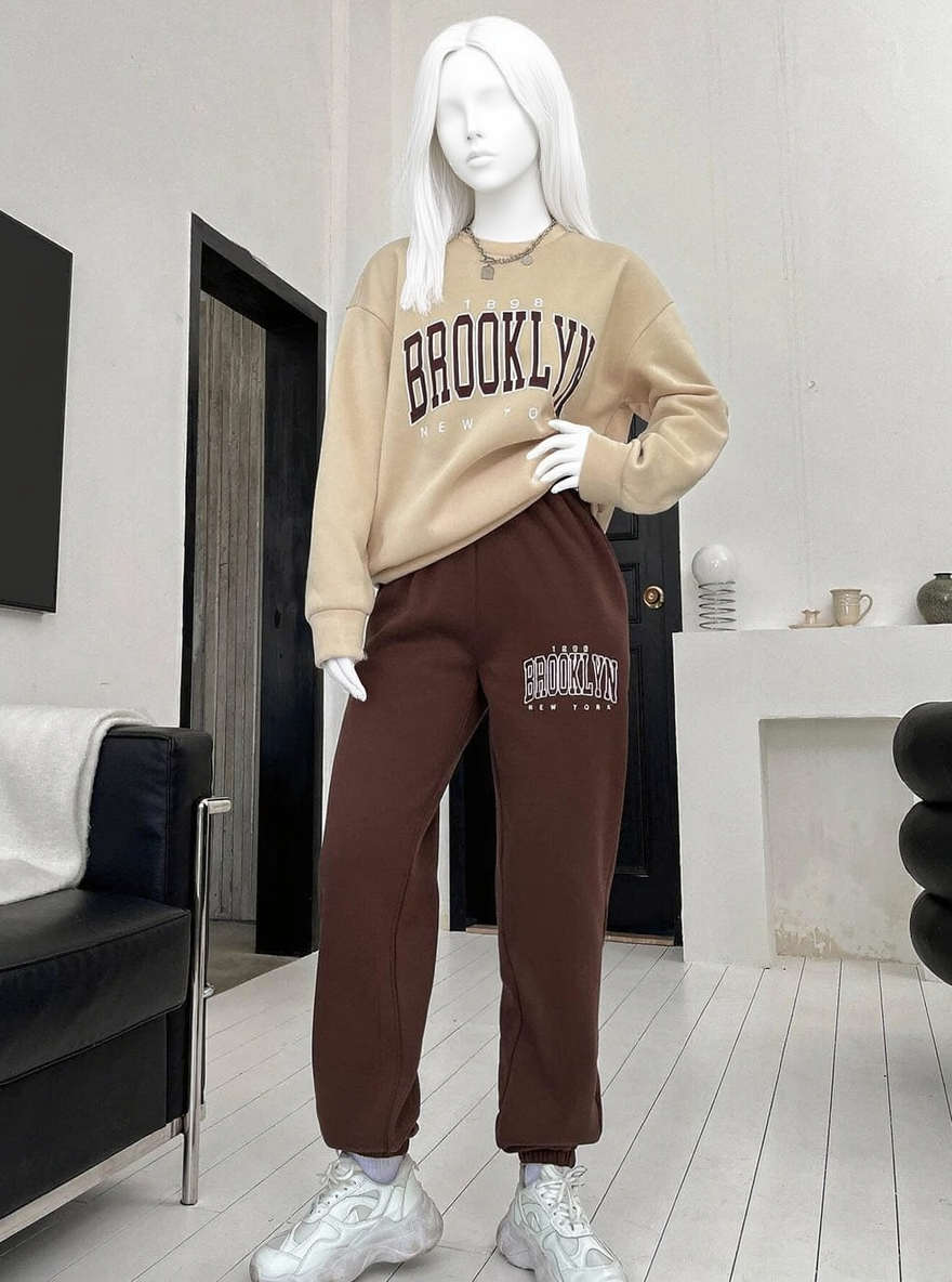 Winter Brooklyn Printed Co-Ord Set For Women