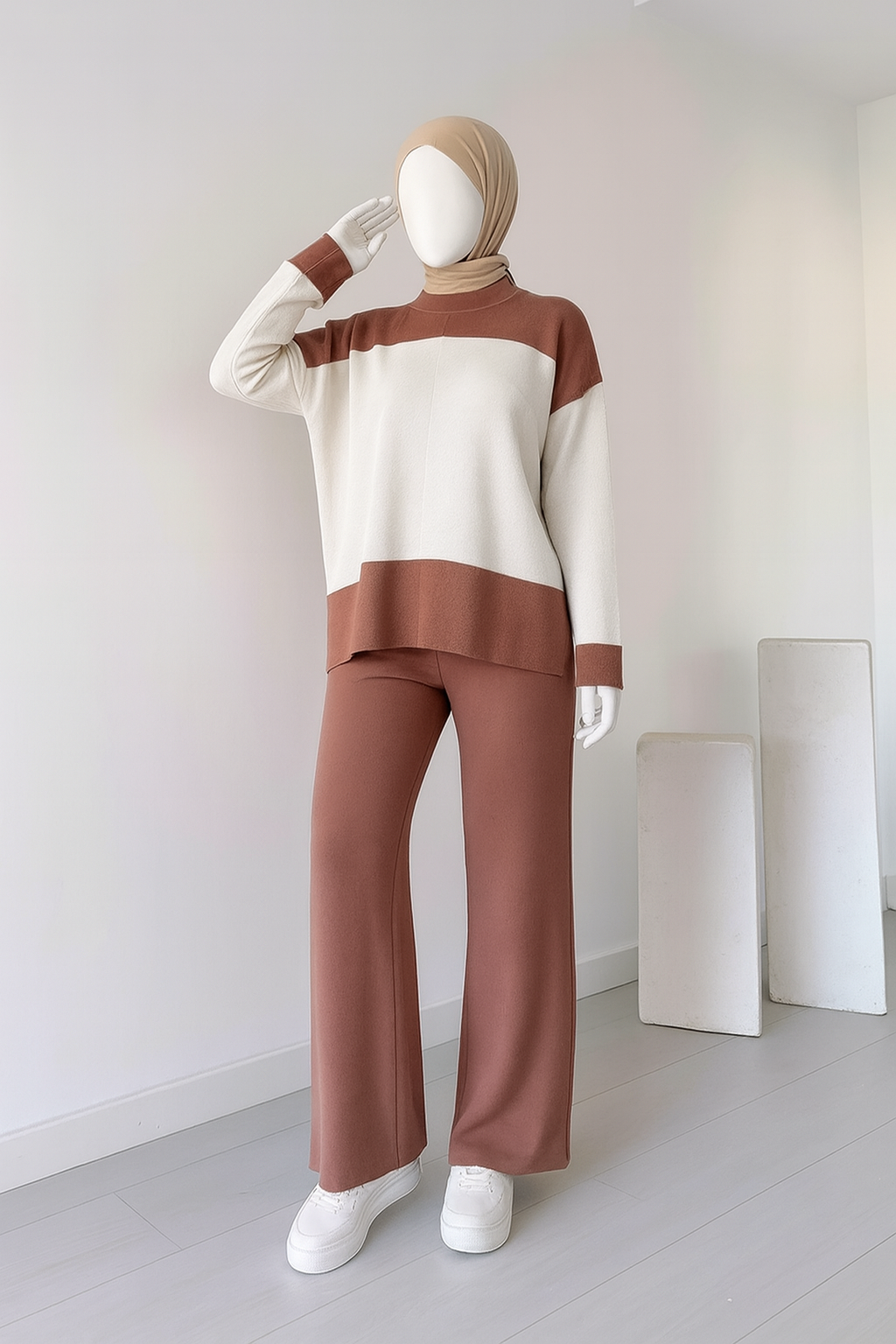 Winter Falsa Panel 2 PC Co-Ord Set For Women