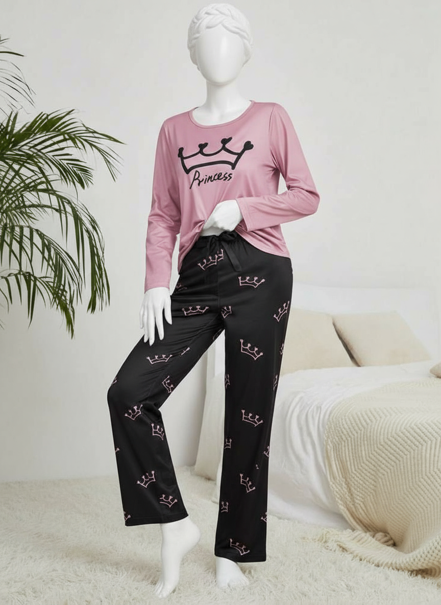 Princess Printed Night Suit